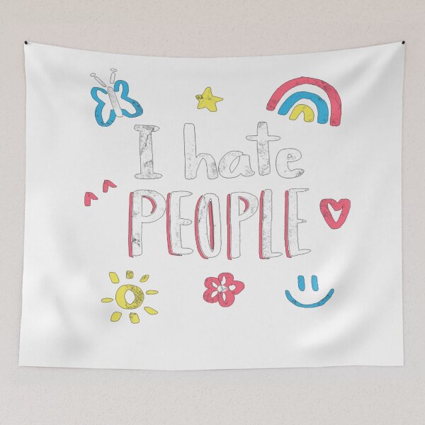 Item preview, I Hate People designed and sold by ArkadiaDesign.