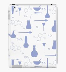 Scientific pattern. Chemistry, biology, medicine. iPad Case/Skin