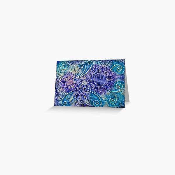 Metal Petals - Card Greeting Card