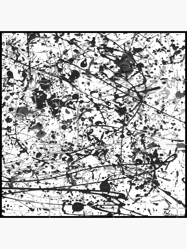 Mijumi Pollock Black and White by mijumi