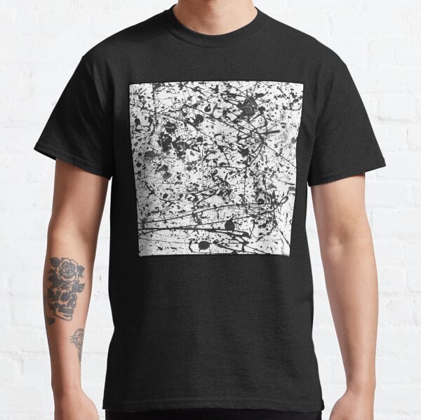 Mijumi Pollock Black and White Classic T-Shirt