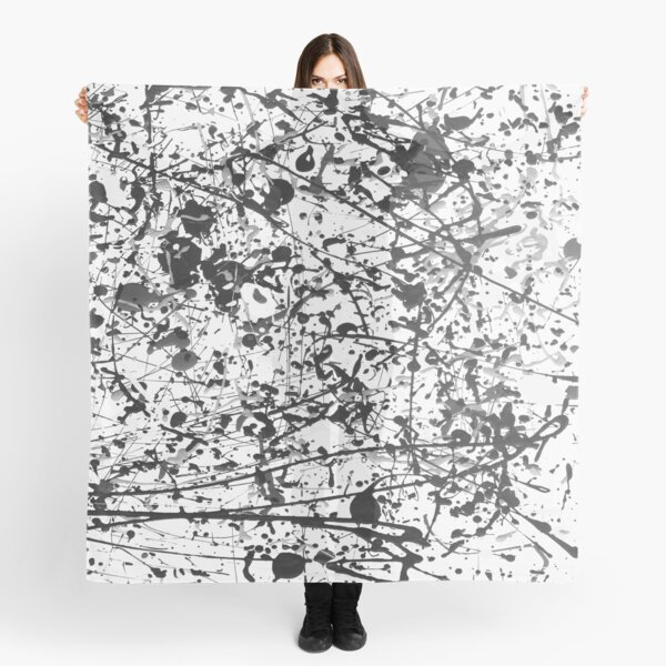 Aperçu de l'œuvre Mijumi Pollock Noir et Blanc créée et vendue par mijumi.