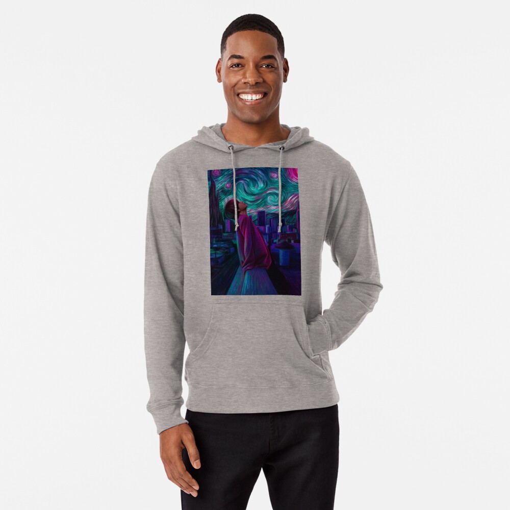 Item preview, Lightweight Hoodie designed and sold by Ellen-Drawings.