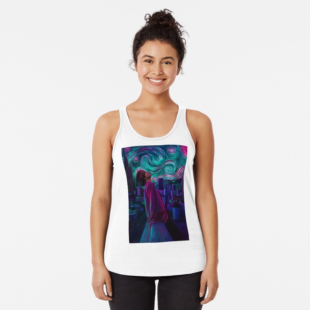 Item preview, Racerback Tank Top designed and sold by Ellen-Drawings.