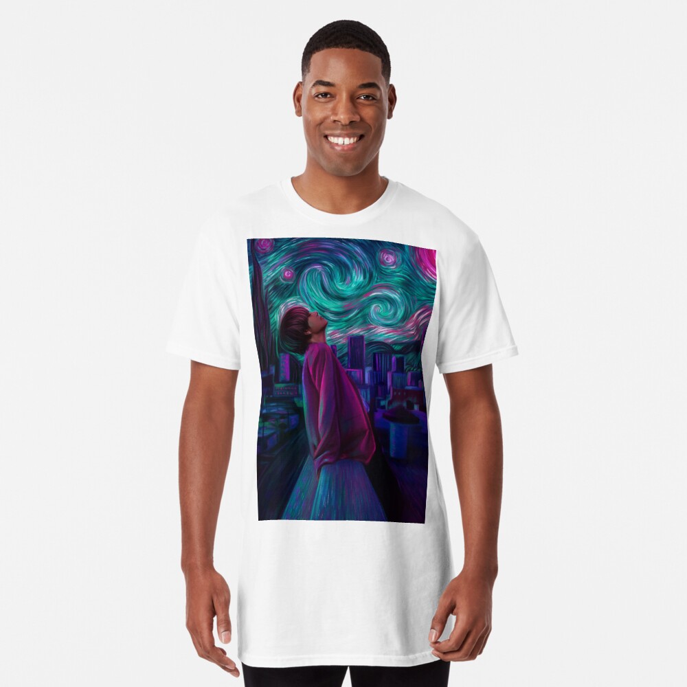 Item preview, Long T-Shirt designed and sold by Ellen-Drawings.