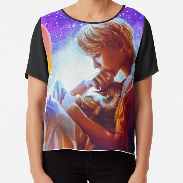 Jimin "Serendipity" Chiffon Top