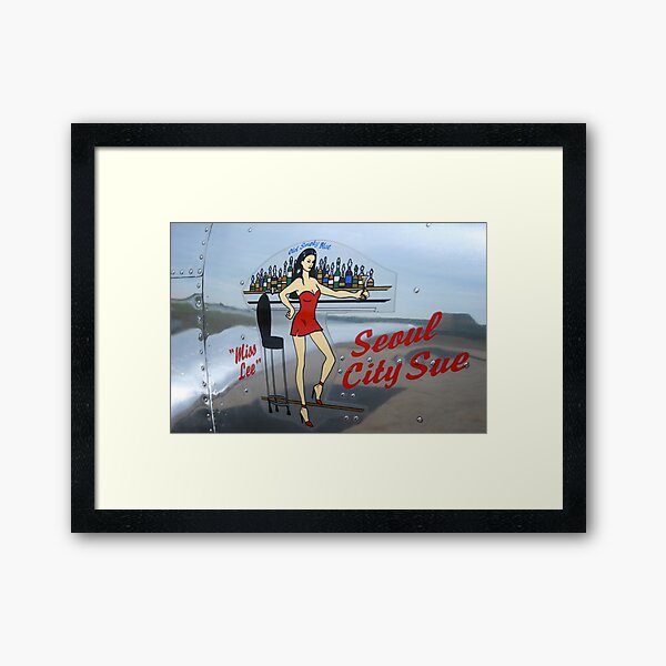 Seoul City Sue Framed Art Print