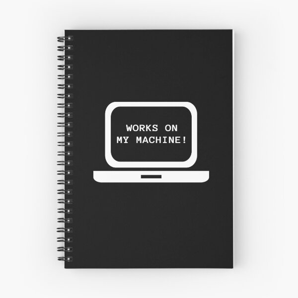 Item preview, Works on my machine designed and sold by KeepOnCoding.
