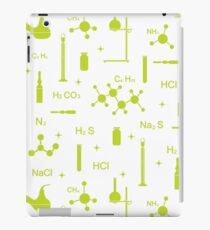 Scientific pattern. Chemistry, biology, medicine. iPad Case/Skin