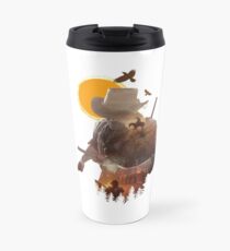 Le moment venu, il faut fuir sans regarder en arrière. Mug de voyage