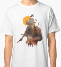 Le moment venu, il faut fuir sans regarder en arrière. T-shirt classique