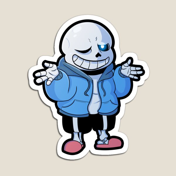 Sans Shrug Magnet