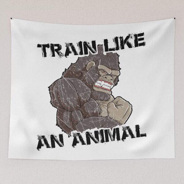 Item preview, Train Like An Animal | Gorilla Fitness Bodybuilder designed and sold by anziehend.