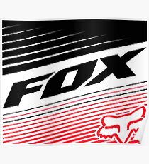 Fox Racing Posters | Redbubble