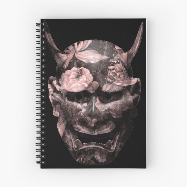 Aperçu de l'œuvre Masque de démon Kabuki - Rose poudré créée et vendue par EvilLeftHand.