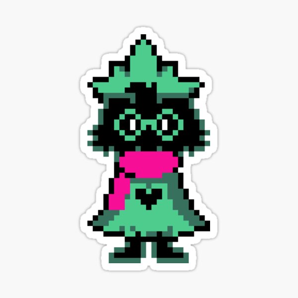 Delta Rune Ralsei Sprite Sticker For Sale By Agentcake Redbubble 6843