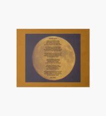 Neil Young Harvest Moon Art Board
