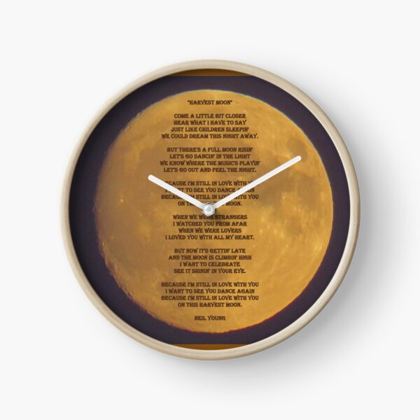 Neil Young Harvest Moon Reloj