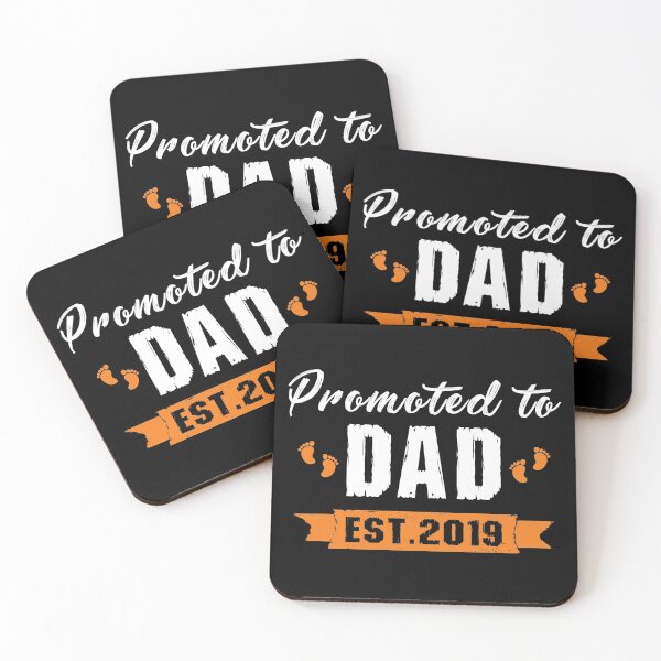 Item preview, Promoted To Dad est.2019 designed and sold by SmartStyle.