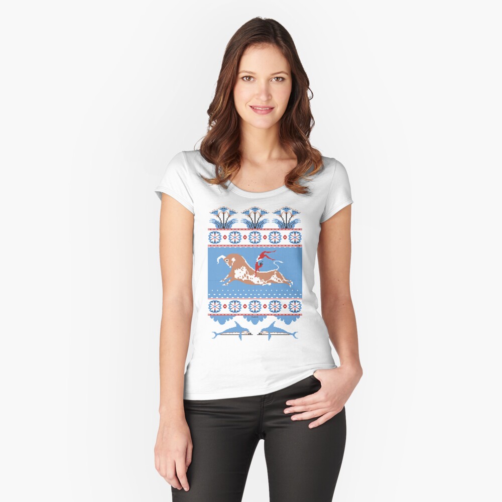 Item preview, Fitted Scoop T-Shirt designed and sold by flaroh.