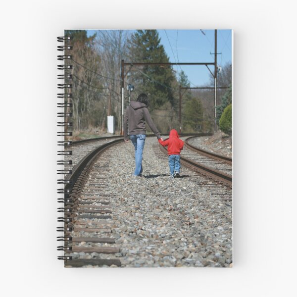 Item preview, Walking on the tracks designed and sold by Gabrielle Gigliotti.