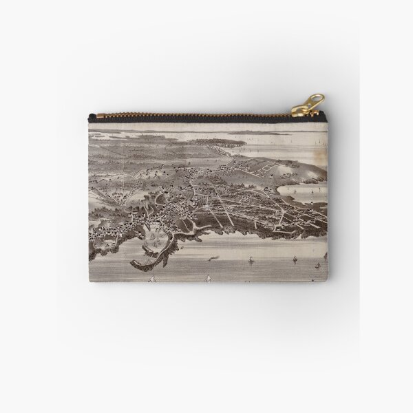 Item preview, Vintage Map of Pigeon Cove Rockport MA (1886) designed and sold by BravuraMedia.