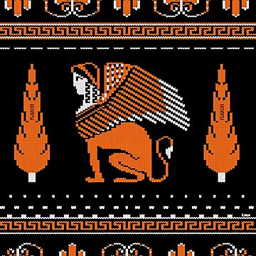 Artwork thumbnail, Ancient Knits - Greek by flaroh