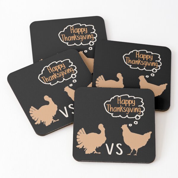 Item preview, Turkey VS Chicken - Happy Thanksgiving designed and sold by SmartStyle.