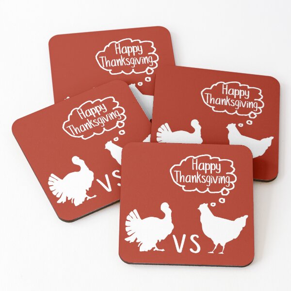 Item preview, Turkey VS Chicken - Happy Thanksgiving designed and sold by SmartStyle.