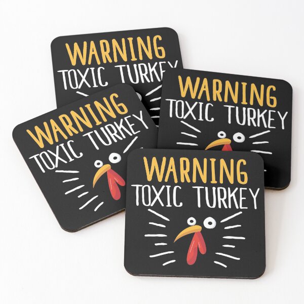 Item preview, Warning Toxic Turkey - Thanksgiving designed and sold by SmartStyle.