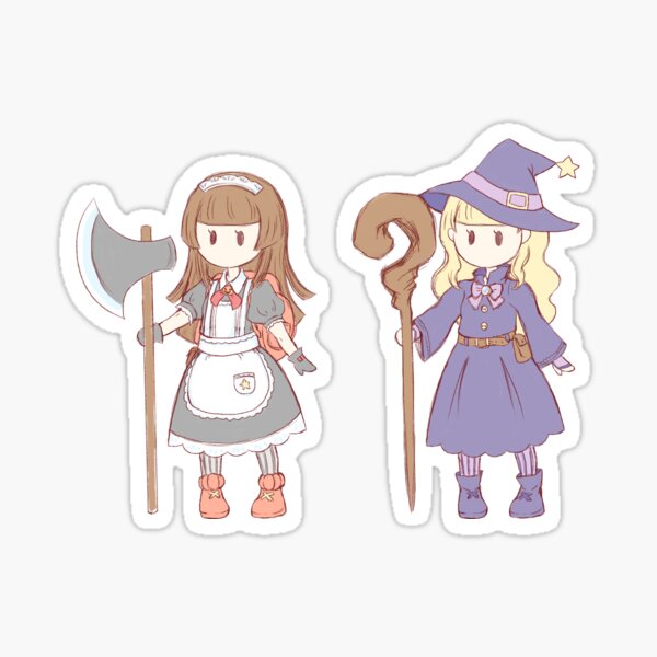 RPG: Amelia and Charlotte Sticker