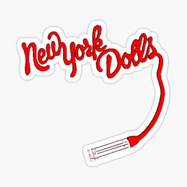 New York Dolls Sticker