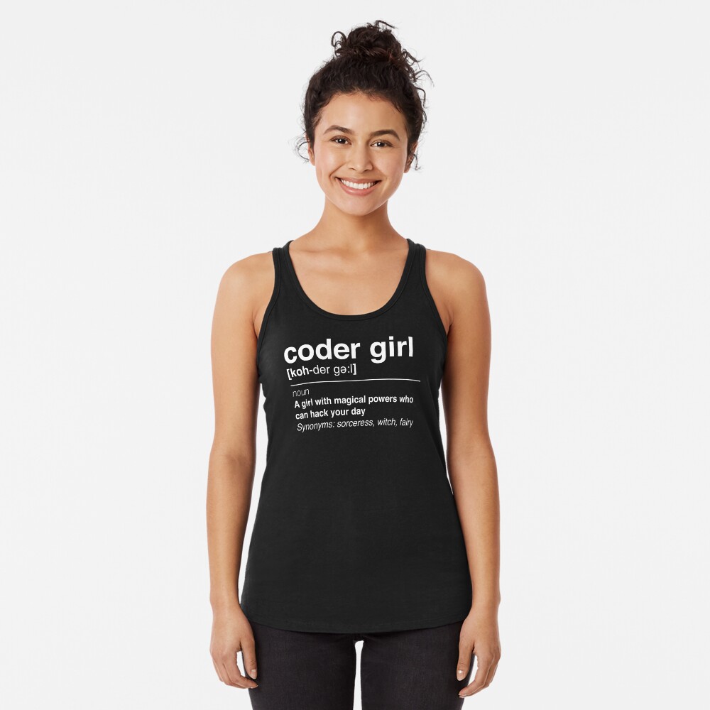 Item preview, Racerback Tank Top designed and sold by KeepOnCoding.