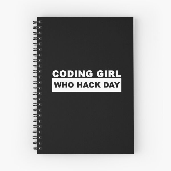 Item preview, Coding girl who hack day designed and sold by KeepOnCoding.
