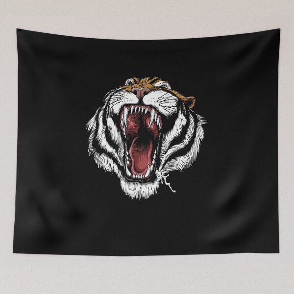 Item preview, Fearsome Tiger - Roaring Big Cat Animal designed and sold by PrintPress.