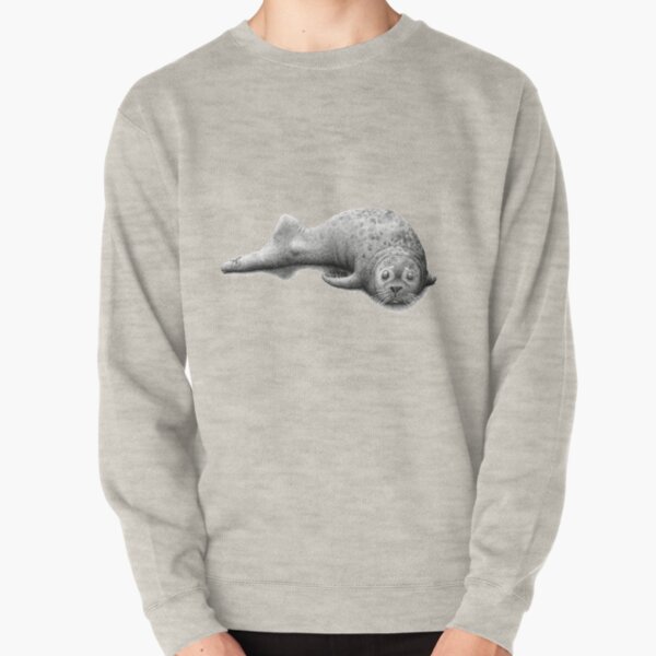 seal foot Pullover Sweatshirt