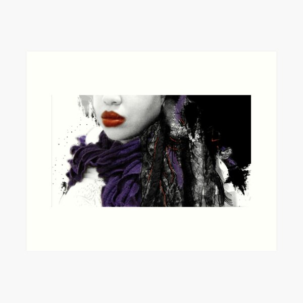 My Favorite Scarf Art Print