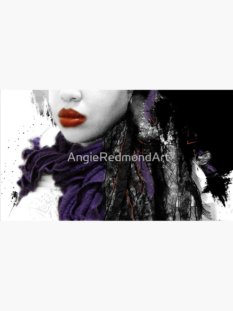 Thumbnail 3 of 3, Poster, My Favorite Scarf designed and sold by AngieRedmondArt.