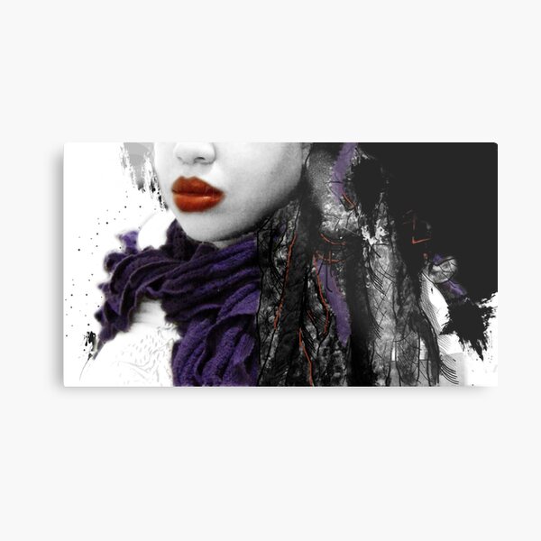 My Favorite Scarf Metal Print