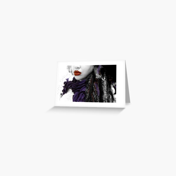 My Favorite Scarf Greeting Card