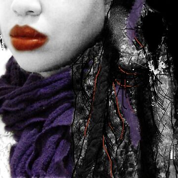 Artwork thumbnail, My Favorite Scarf by AngieRedmondArt