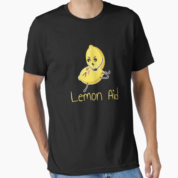 Aperçu de l'œuvre Funny LemonAid - Premiers Soins Au Citron Joke Pun créée et vendue par PrintPress.