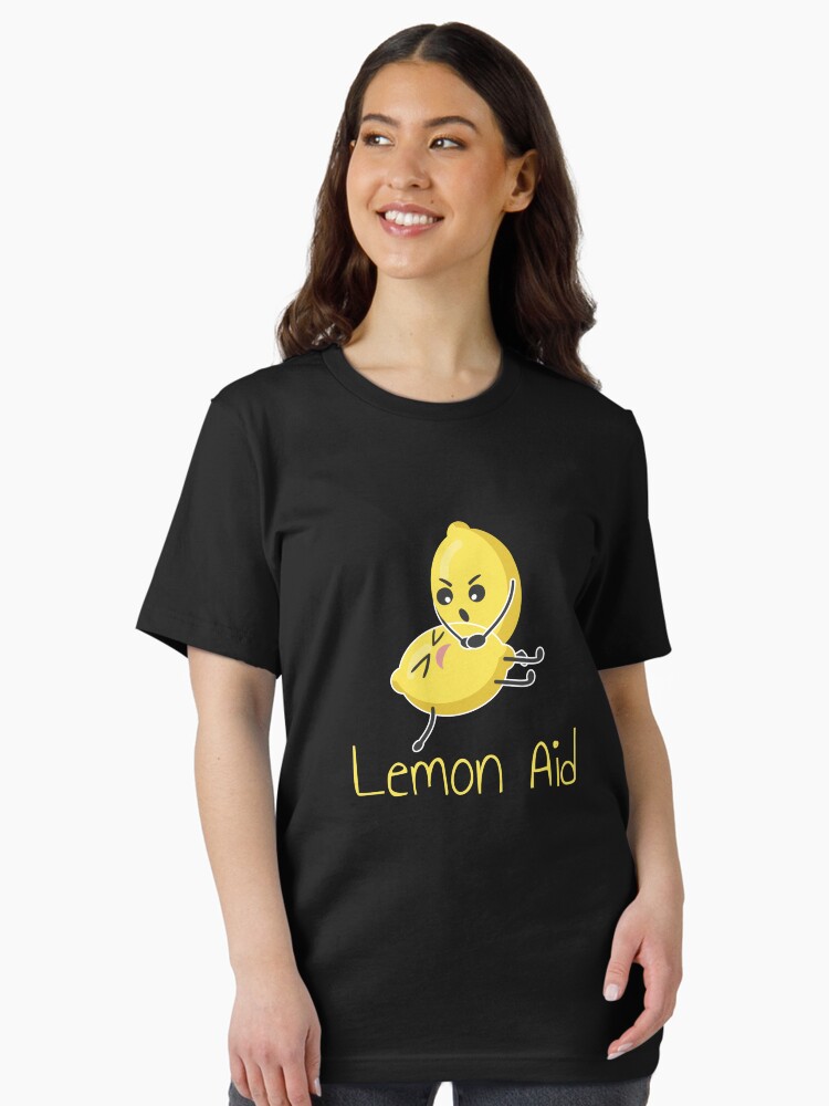 Thumbnail 2 of 7, Essential T-Shirt, Funny LemonAid - Lemon First Aid Pun Joke designed and sold by PrintPress.