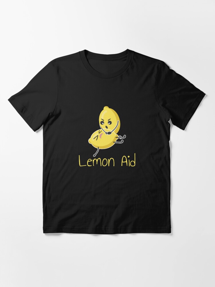Thumbnail 3 of 7, Essential T-Shirt, Funny LemonAid - Lemon First Aid Pun Joke designed and sold by PrintPress.