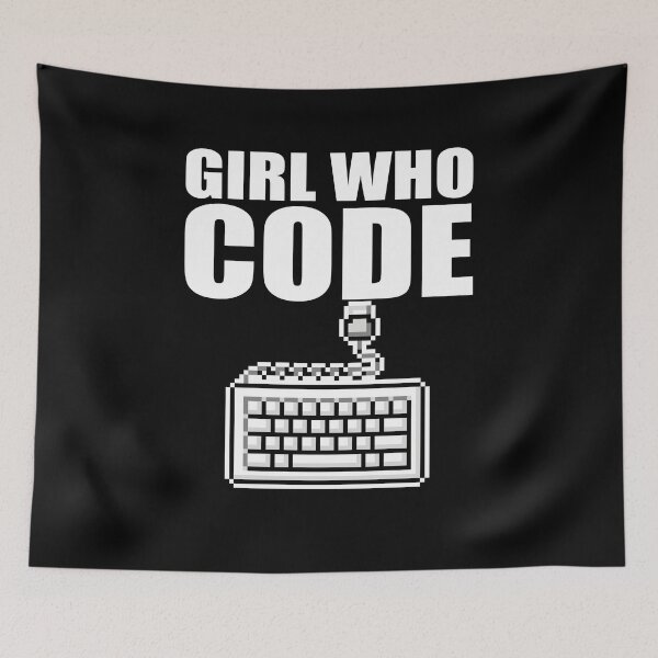 Item preview, Girl who code designed and sold by KeepOnCoding.