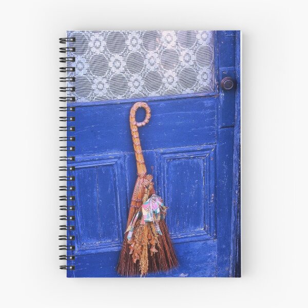 Item preview, Broom On Blue Door designed and sold by Rodney Williams.