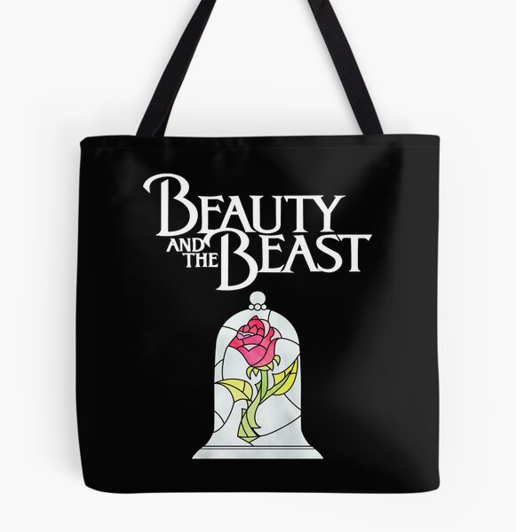 Beauty and the Beast Tote Bag Book Tote Bag Christmas Gift 
