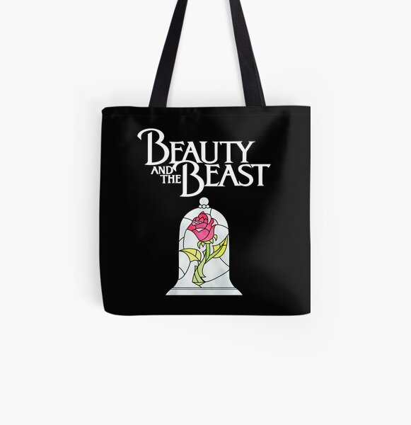 Beauty and the Beast Tote Bag Book Tote Bag Christmas Gift 