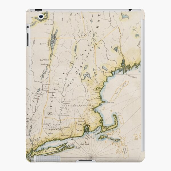 Vintage Map of New England (1830) iPad Snap Case