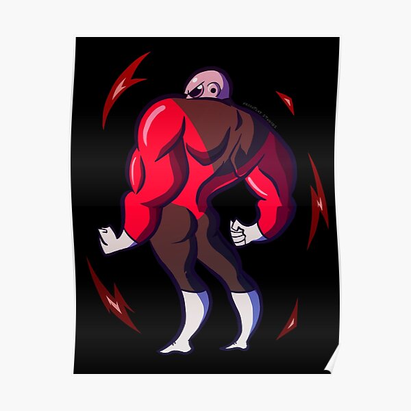 Jiren Posters Redbubble - teen jiren dragon ball super roblox